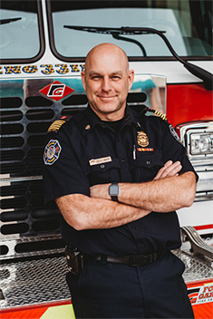 Ross White NGFD Fire Chief
